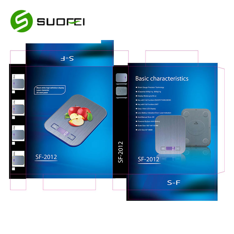 Suofei SF-2012 Household Balance Weight Food Diet Digital Kitchen Scale 