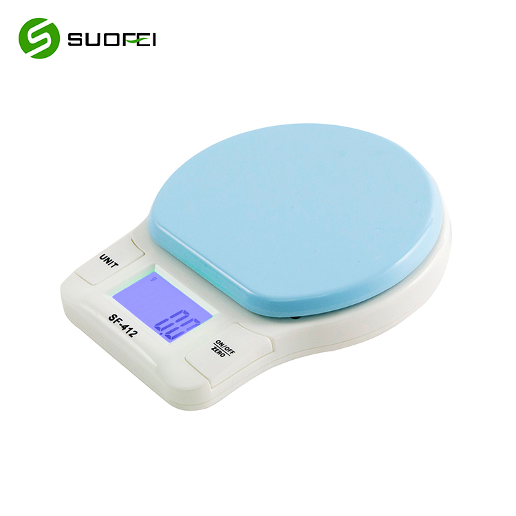 Suofei SF-412 Cheapest Pink 3kg Food Scale Electronic Weight Digital Kitchen Scale