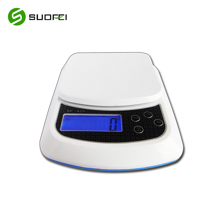 Suofei SF-420 Diet Food 5kg Scale Electronic Weight Digital Kitchen Scale 