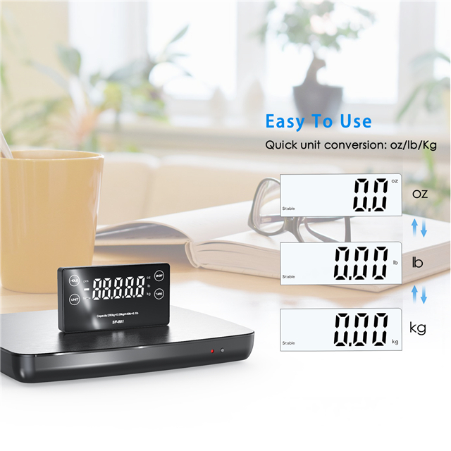 SF-881 2022 New with WIFI LCD Display Stainless Steel Platform Electronic Digital Postal Shipping Weight Pracl Scale