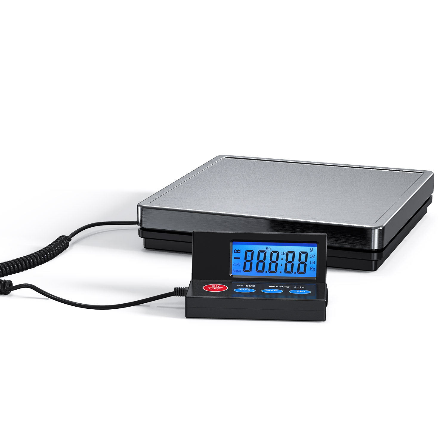 Suofei SF-890 Cheapest Large LCD ABS Material Electronic Digital Postal Shipping Weight Postal Scale